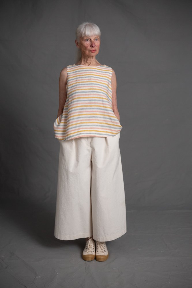 European Laundered Linen - Suzy Stripe