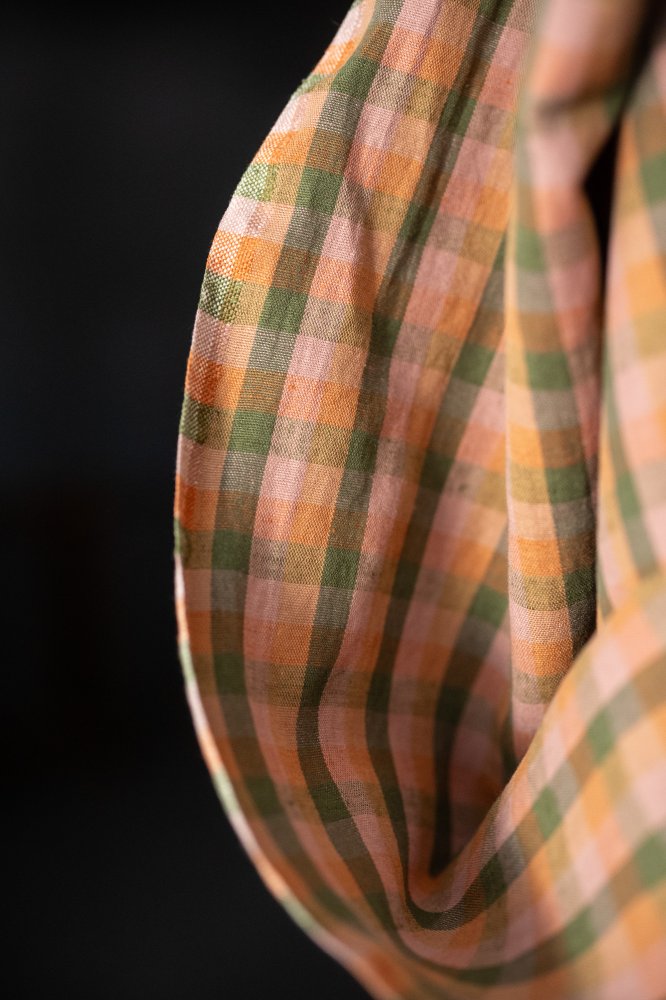 European Laundered Linen/Cotton - Vista Check