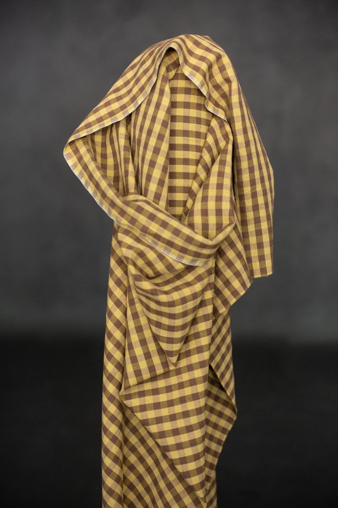 European Laundered Linen/Cotton - Walton Check