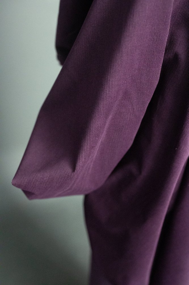 Aubergine 14 Wale Corduroy