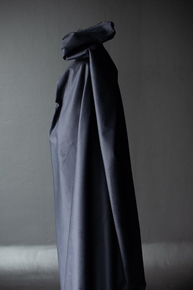 8 Wale Cotton Corduroy - Dark Navy