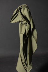 dusty olive green utility cotton fabric