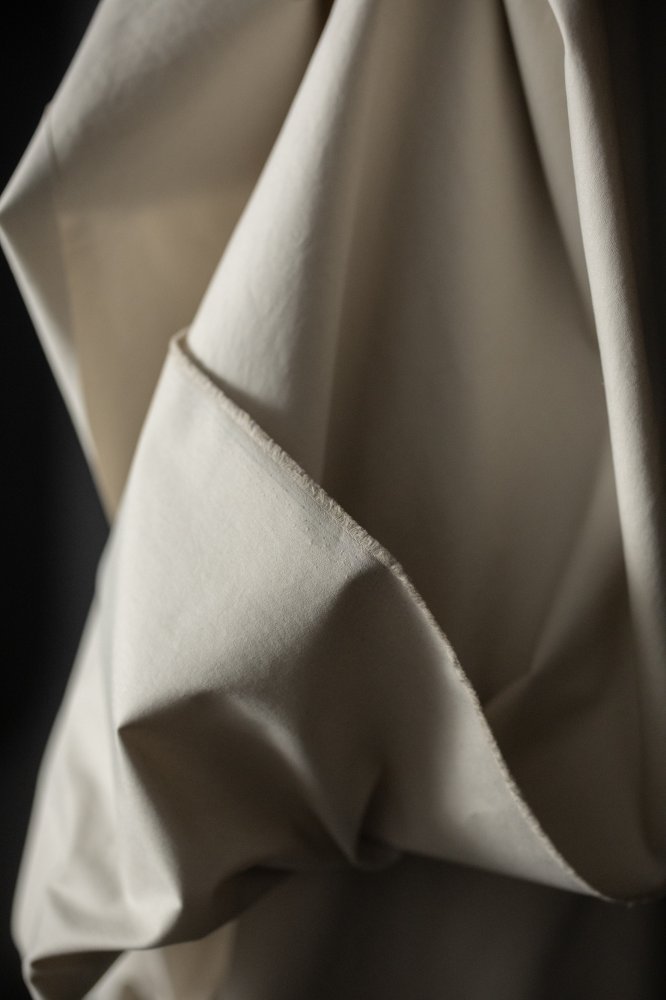 pale grey cotton fabric