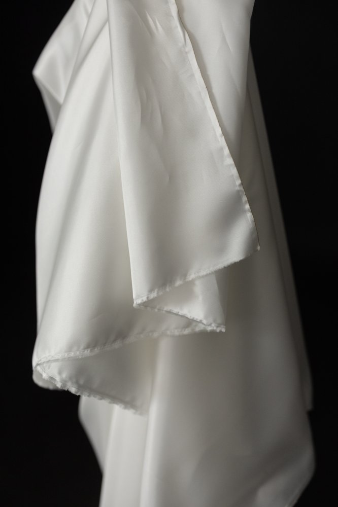 bright white lining fabric