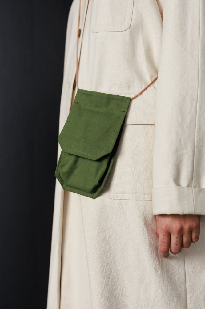 Organic Cotton Dry Oilskin - Meadow Grass