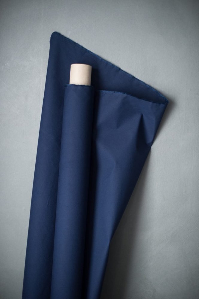 Navy Dry Oilskin