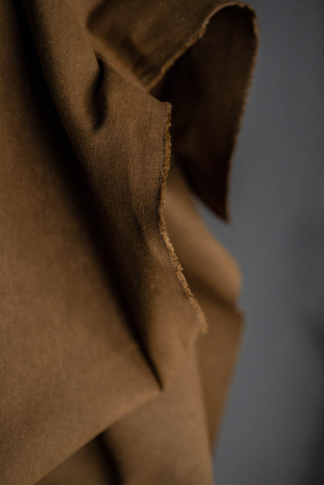 Flax Dry Oilskin - Nicotine