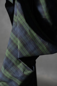 ripstop fabric with a blackwatch check