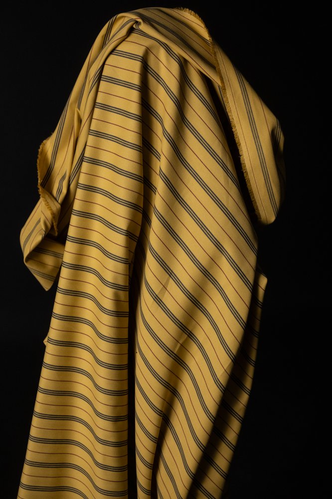 Overdyed Organic Ticking - Soleil