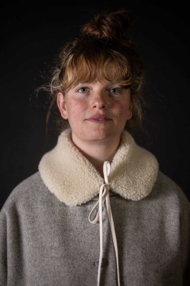 Piece for Willamina - Natural Wool Sherpa
