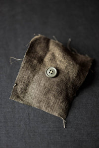 Cotton Button 15mm - Spruce