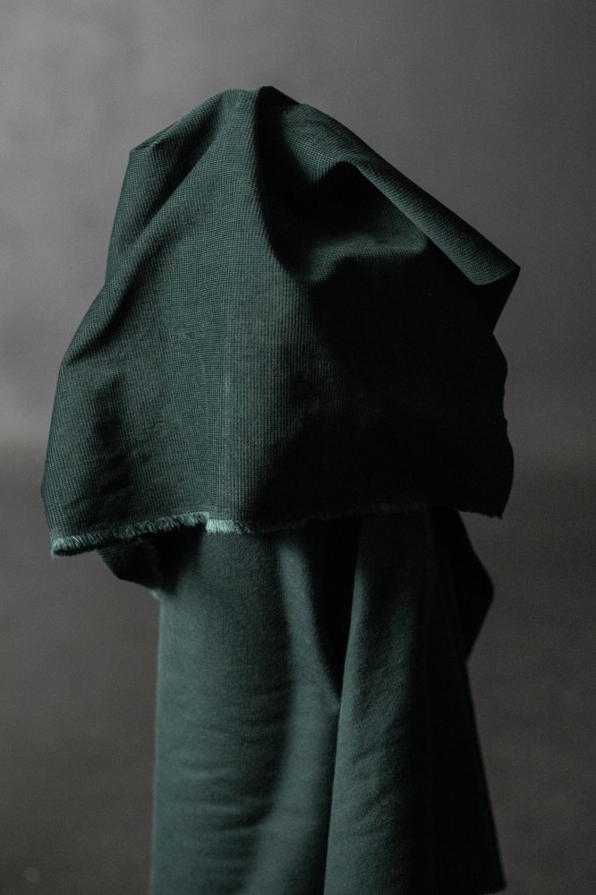 Remnant (Emerald Grid Japanese Corduroy)