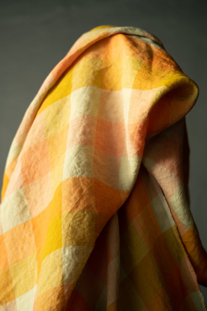 Remnant (Island Life European Laundered Linen Check)