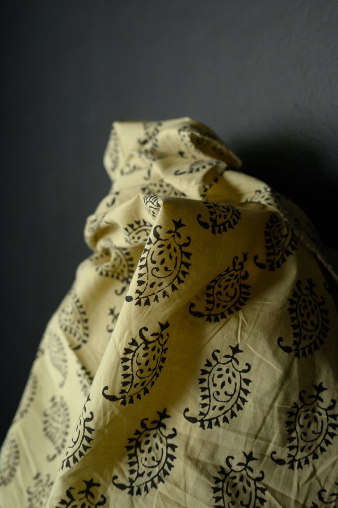Remnant (Cara Indian Block Print Cotton)