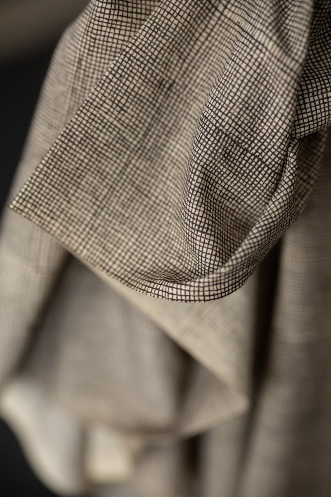Remnant (Minesweeper Indian Block Print Cotton)