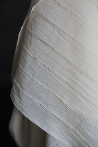 Remnant (Natural Indian Cotton Loose Stripe)