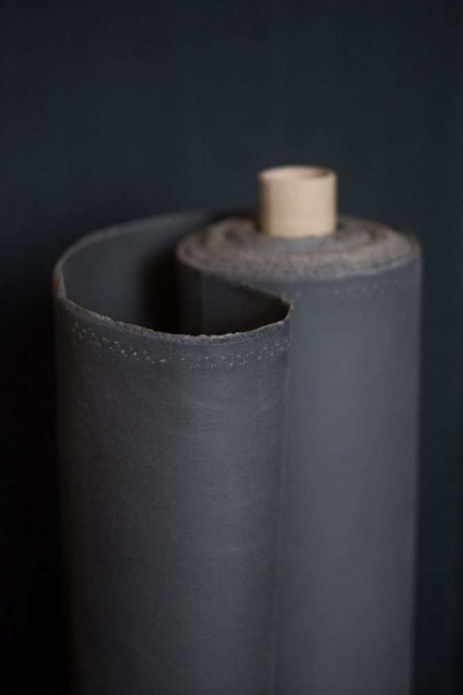 Remnant (Grey Organic Cotton Oilskin)