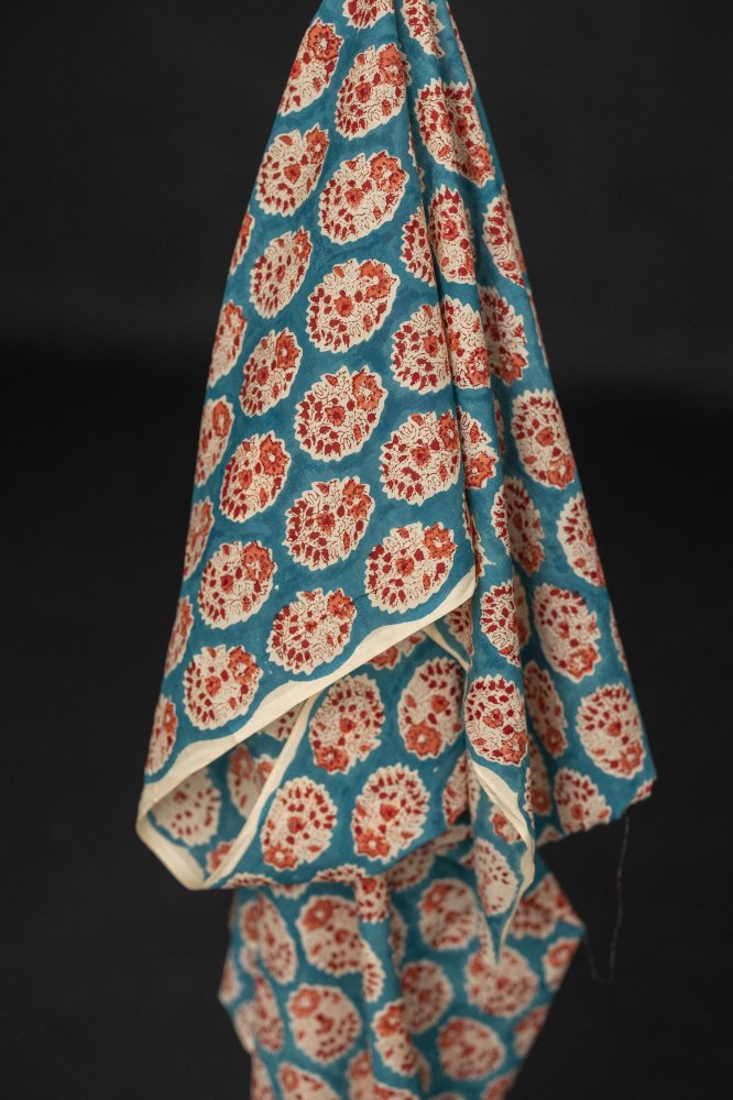 Remnant (Jolie Indian Block Print Cotton)