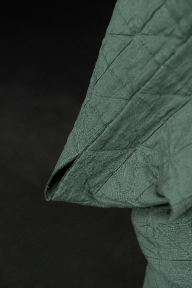 Remnant (Viridian Quilted Jacquard Cotton)