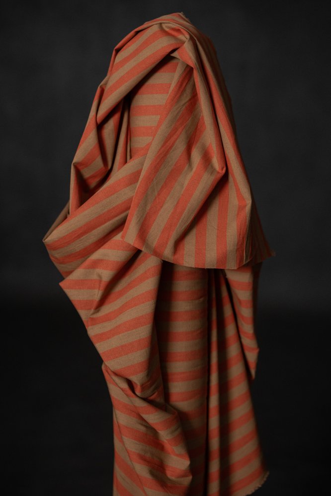 Remnant (Hampstead Organic Cotton/Linen Stripe)