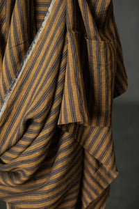Remnant (Balsam European Laundered Linen Stripe)