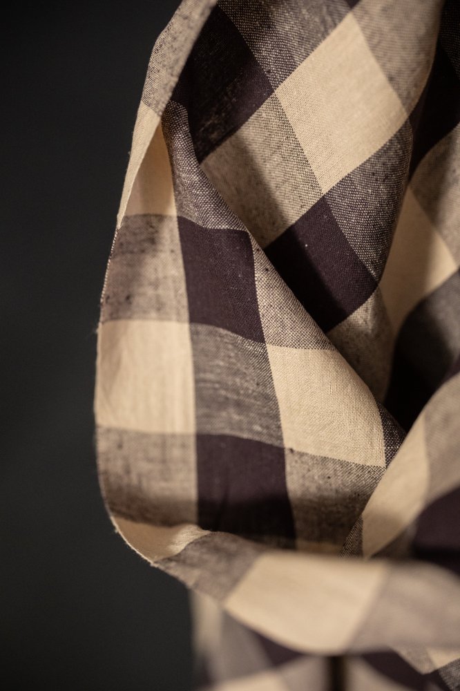 Remnant (Coffee Creme Handwoven Organic Cotton)