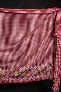 Remnant (Dancing Dotty Jamdani Handwoven Cotton)