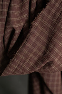 Remnant (Rural Brown Japanese Cotton Linen)