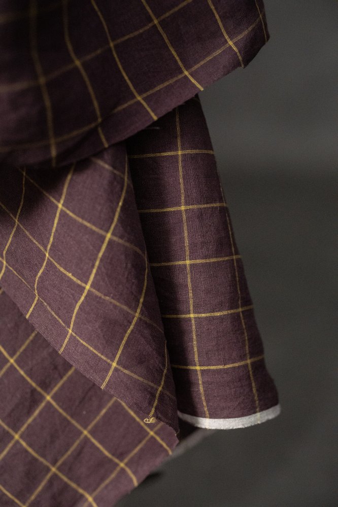 Remnant (Lily Handwoven Linen Check)