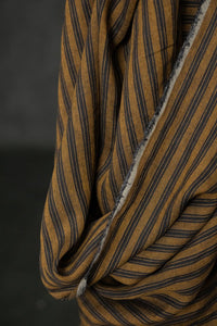 Remnant (Balsam European Laundered Linen Stripe)