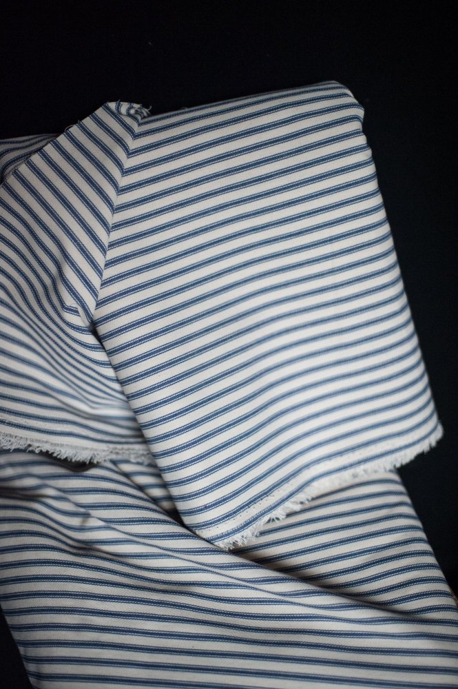 Remnant (Ticking Blue Extra Wide)