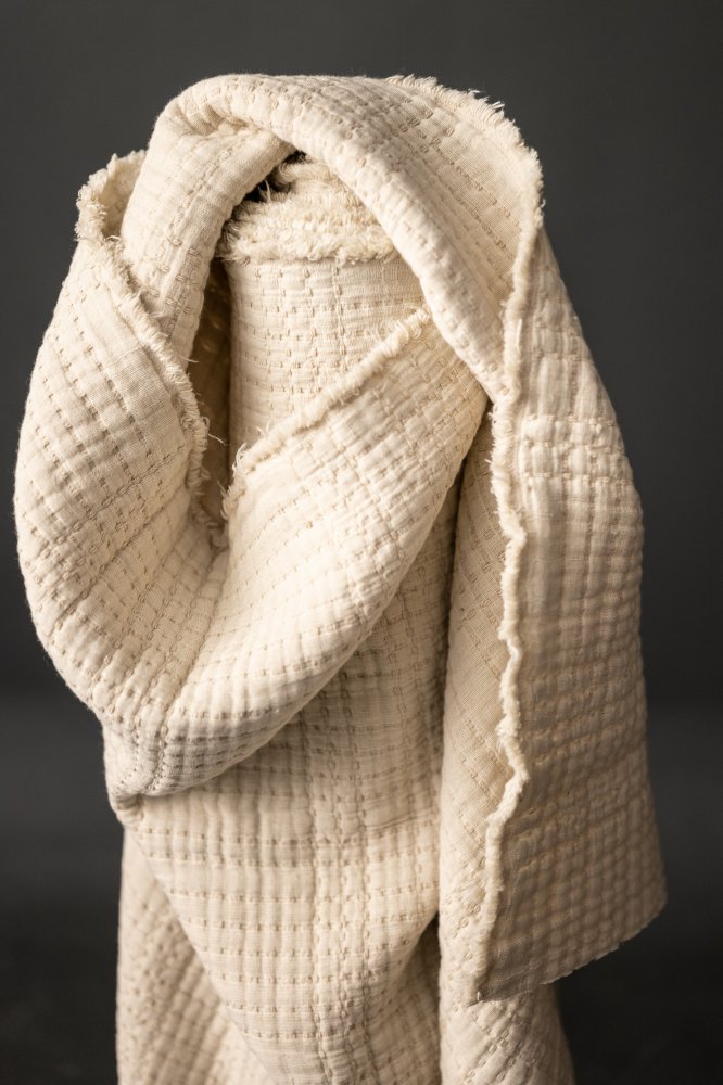 Remnant (Soft Stitch Jacquard Ecru)
