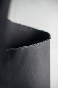 Remnant (Black Organic Cotton Dry Oilskin)