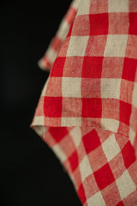 Remnant (Joy European Laundered Linen Gingham)
