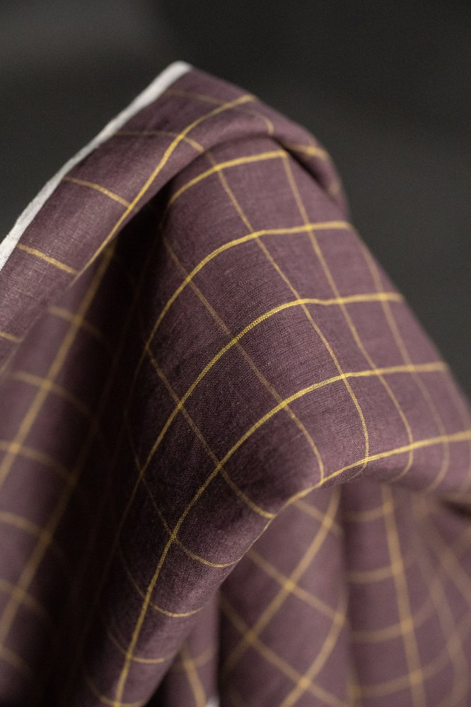 Remnant (Lily Handwoven Linen Check)