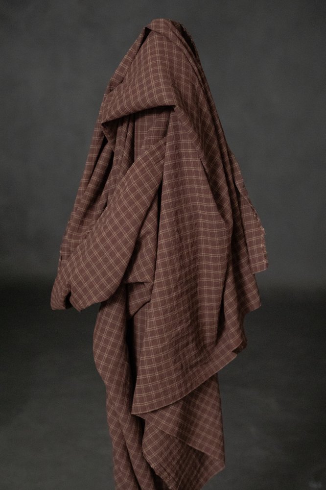Remnant (Rural Brown Japanese Cotton Linen)