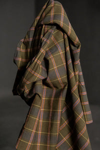 Remnant (Misty Green Handwoven Cotton Check)