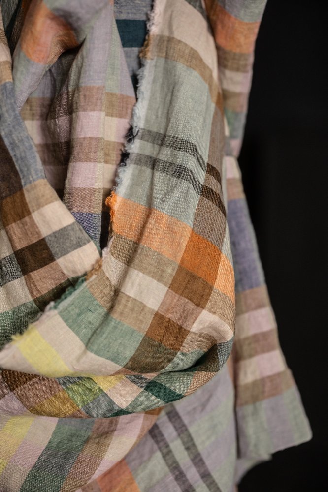 Remnant (Stratus European Laundered Linen Check)