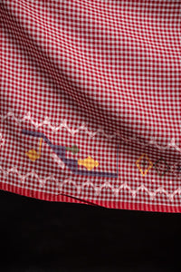 Remnant (Dancing Dotty Jamdani Handwoven Cotton)