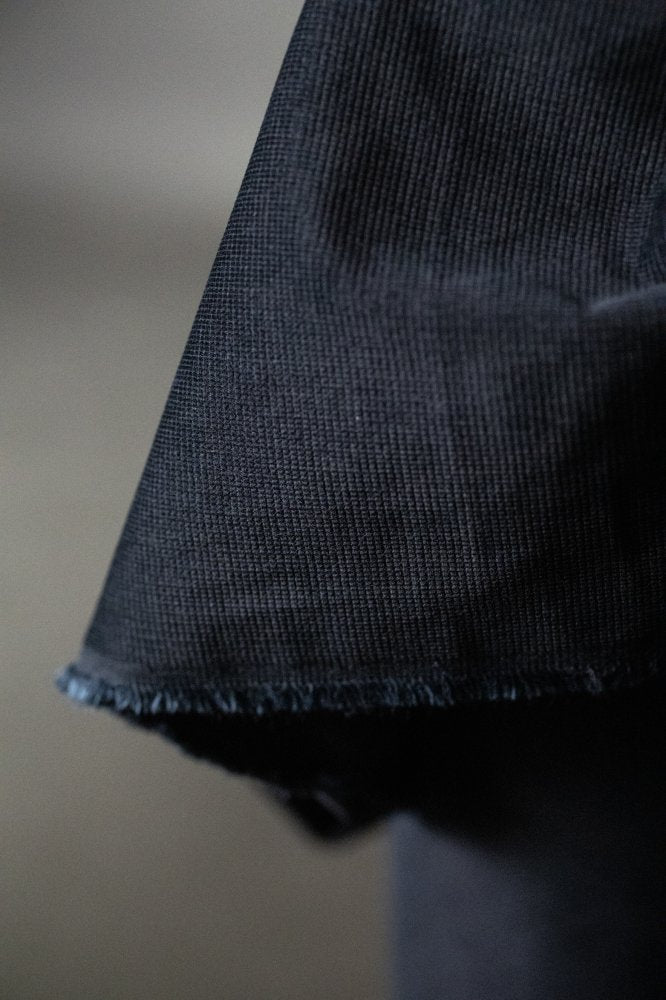 Remnant (Navy Grid Japanese Corduroy)