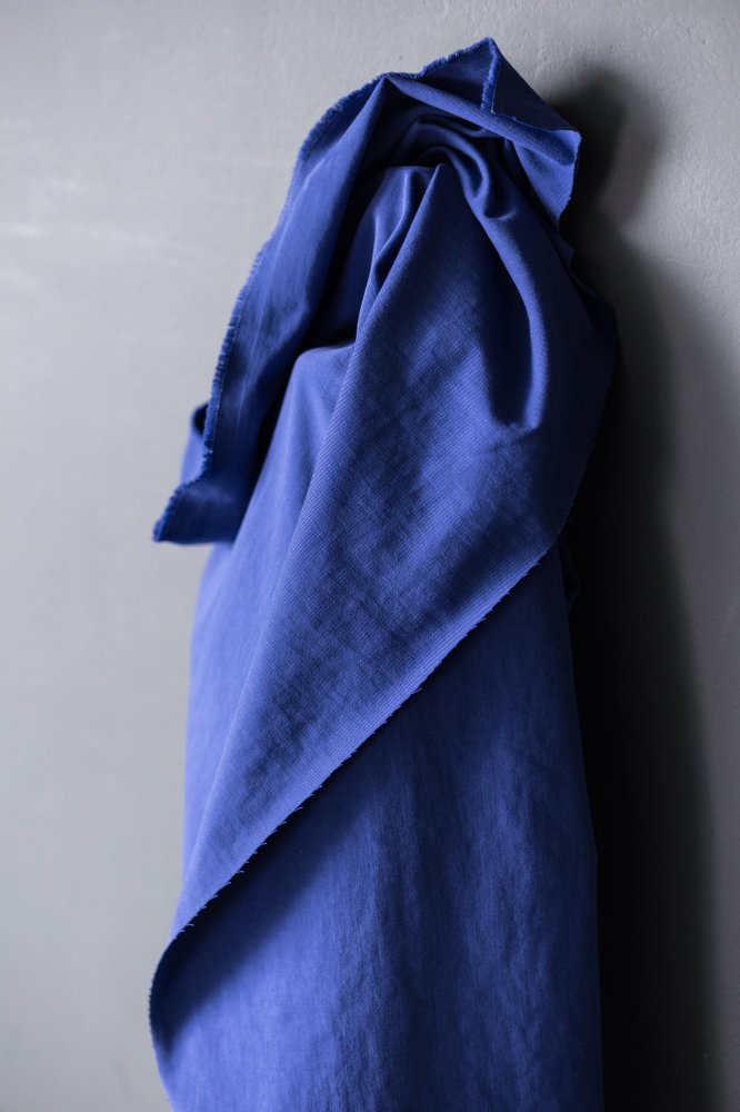 Remnant (8oz Organic Sanded Twill Prussian Blue)