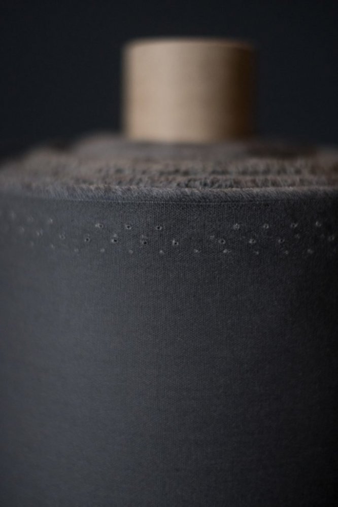 Remnant (Grey Organic Cotton Oilskin)