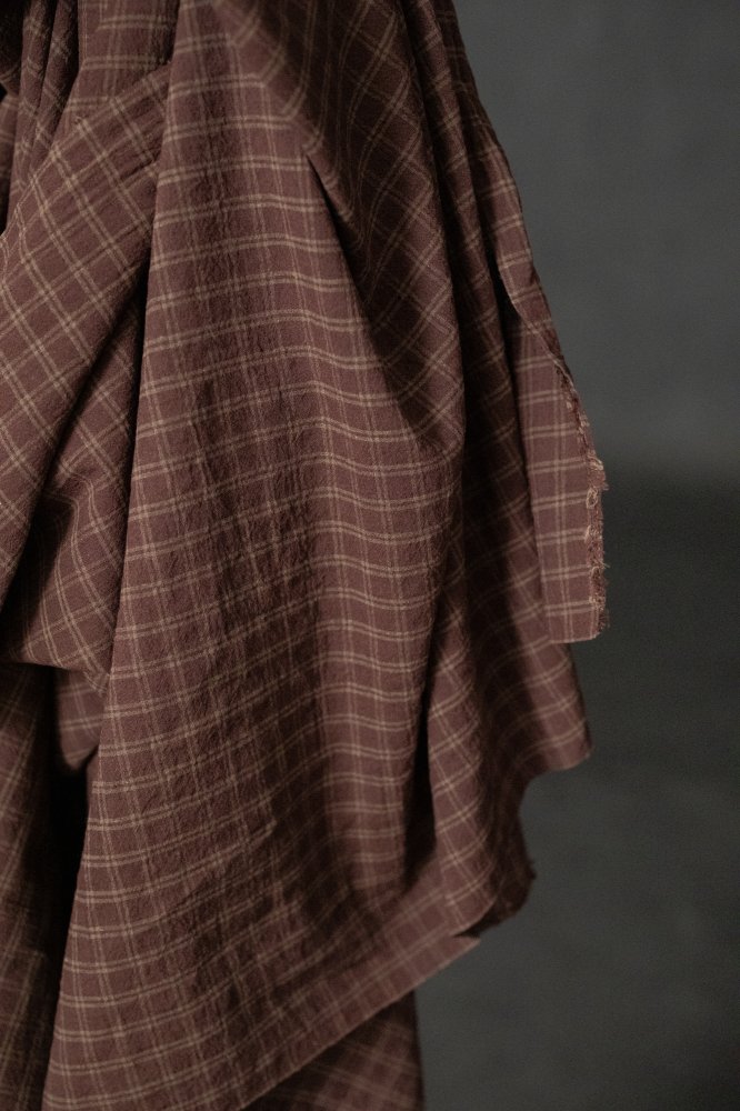 Remnant (Rural Brown Japanese Cotton Linen)