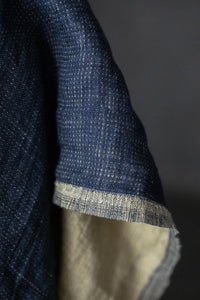 Remnant (Rainfall Navy Double Gauze Linen)