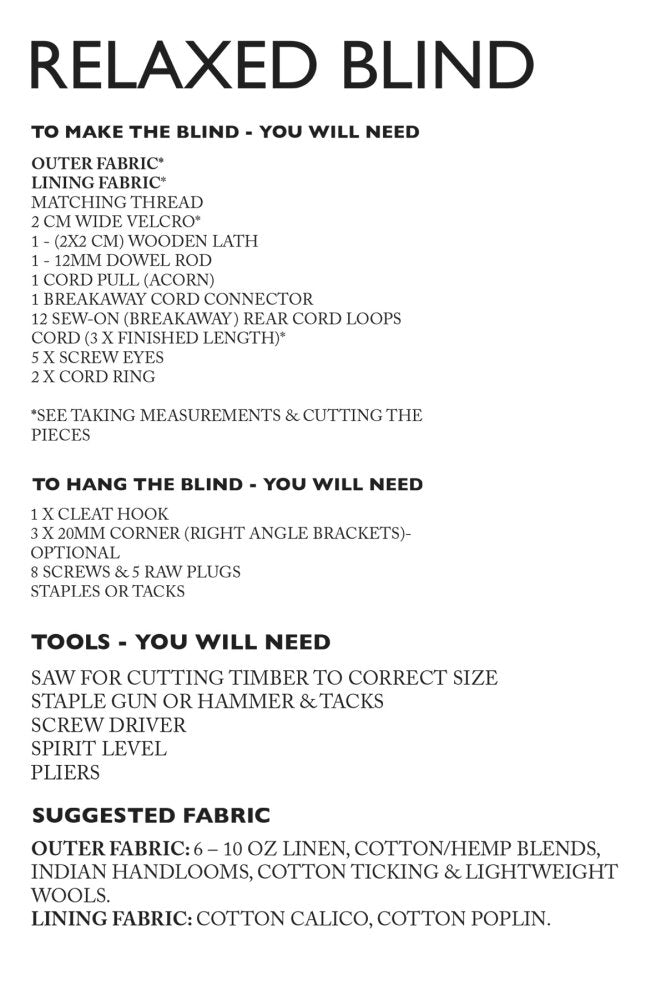 The Relaxed Blind PDF