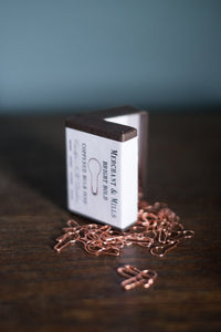 Coppered Bulb Pins