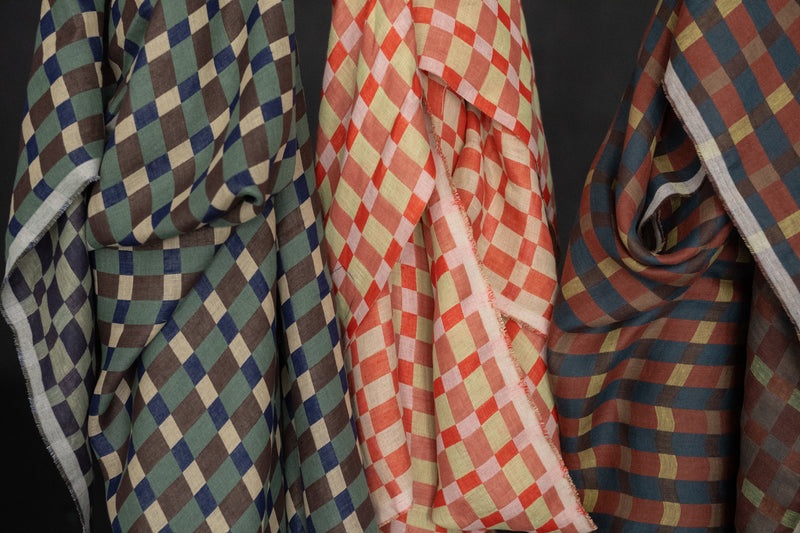 Check Jacquard Linen - Ray