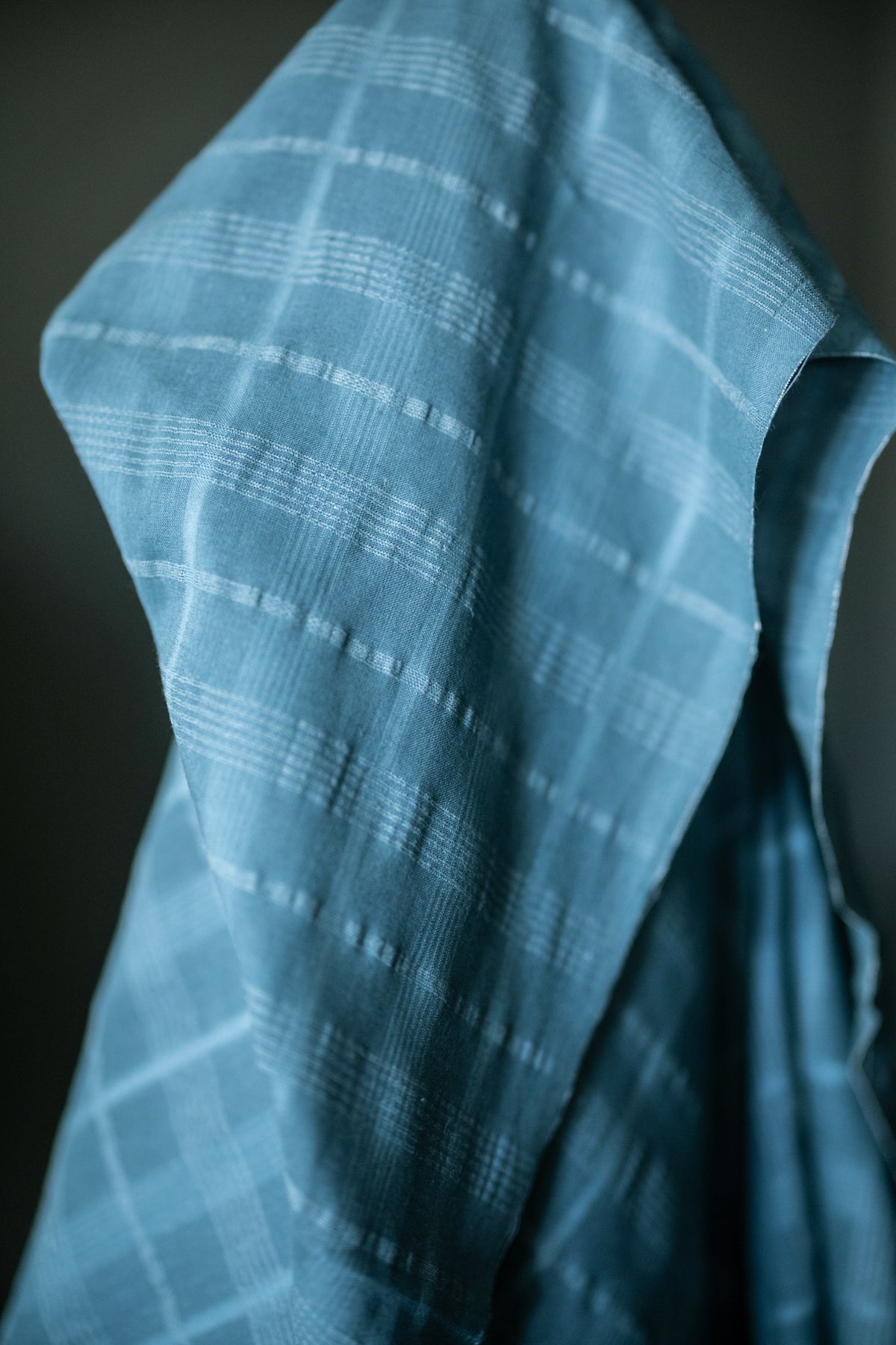 Indian Cotton - Cerulean Blue