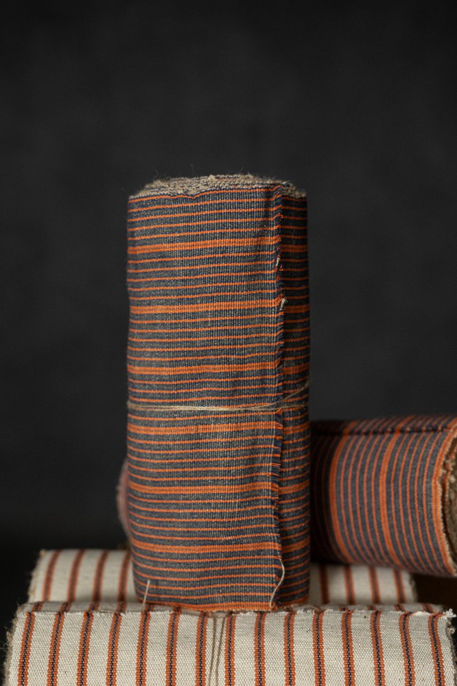 stripy jute runner