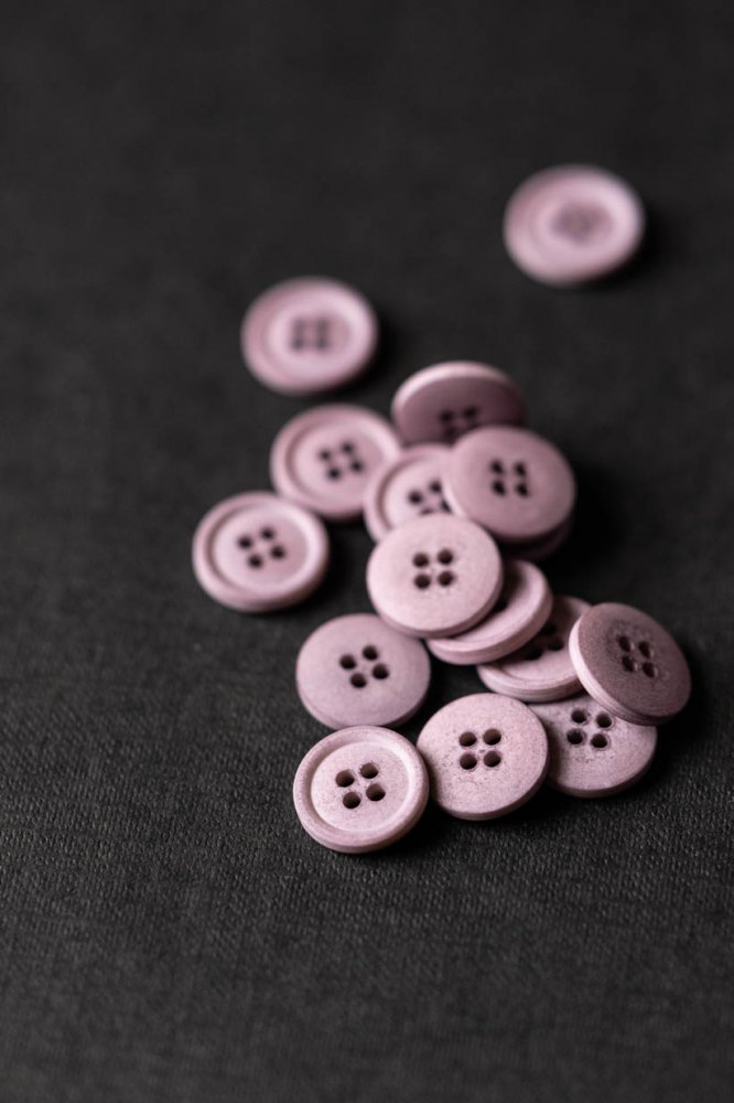 Cotton Button - Dusty Pink